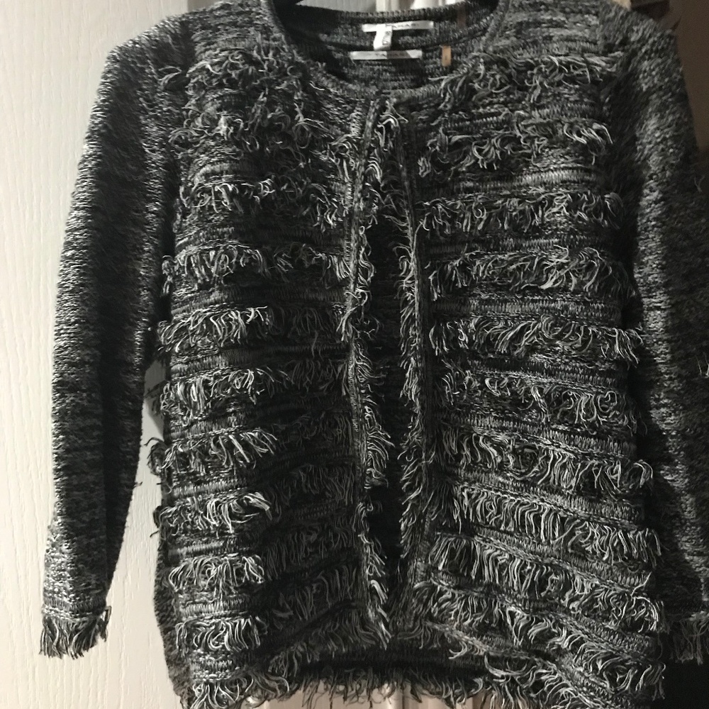 Tahari - Black and White Sweater Set